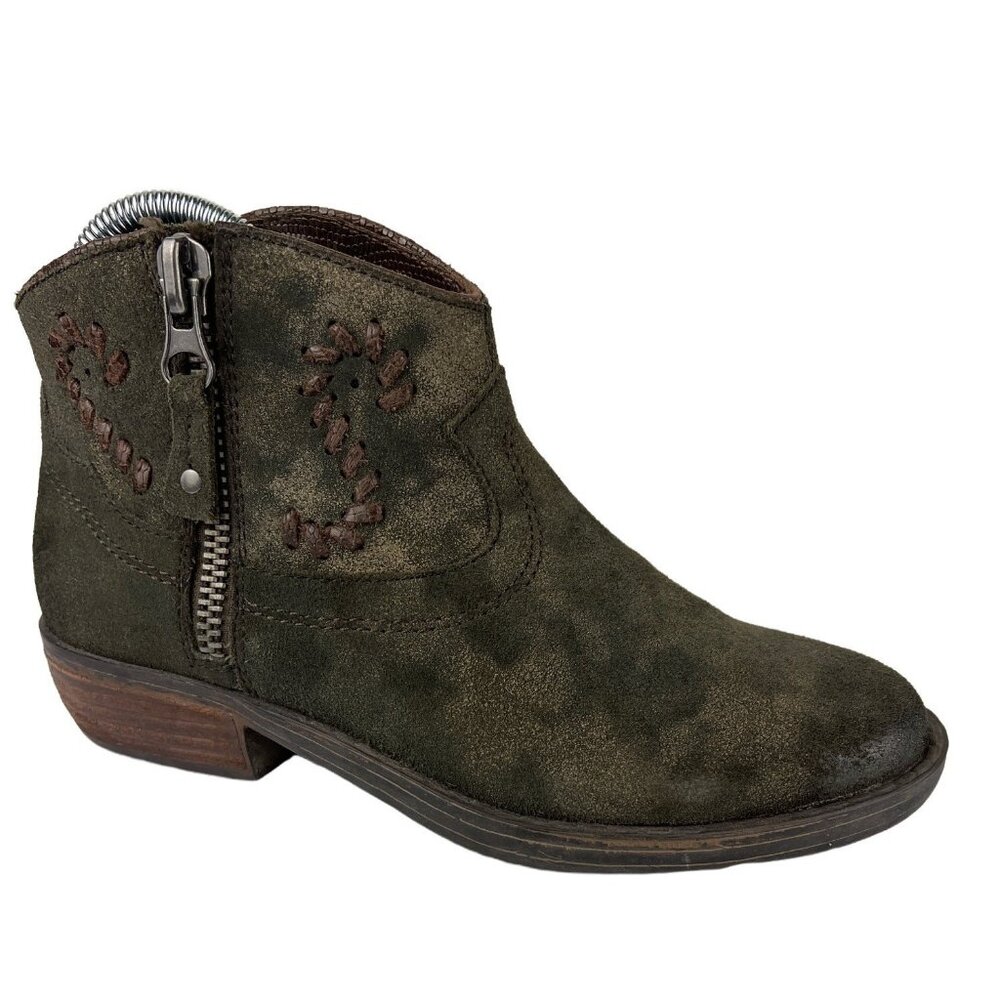 OTBT Trek Mocha Ankle Boots size 6.5